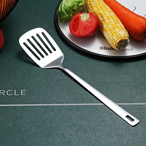 Stainless Steel Spatulas, Berglander Slotted Turner, Metal Turner