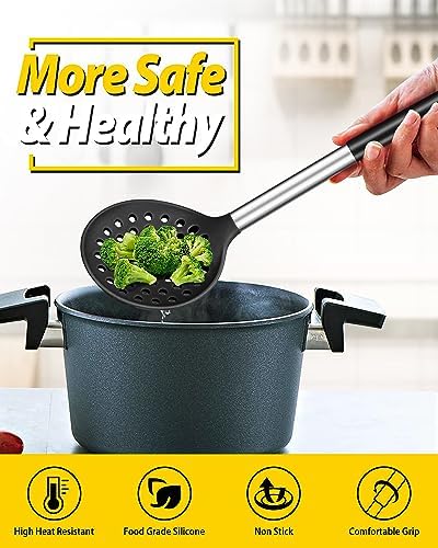 BUNDLEPRO Kitchen Ladle Strainer, 2 Pack