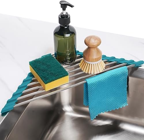 Tomorotec Triangle Roll-Up Dish Drying Rack