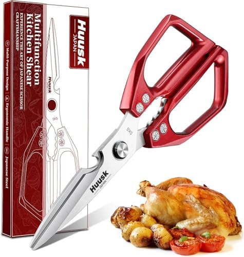 HUUSK Kitchen Scissors for Food