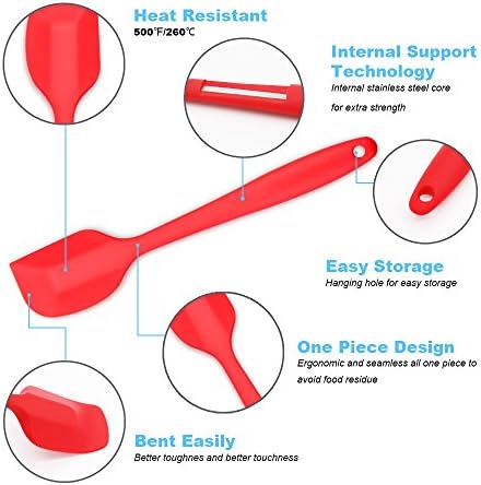 4-Piece Silicone Spatula Set