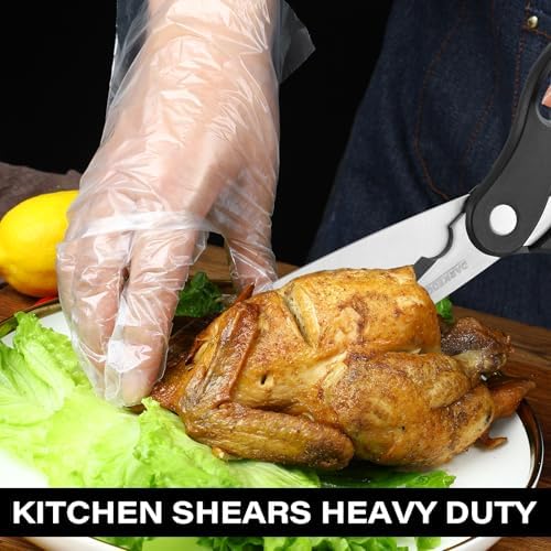 Kitchen Shears with Magnetic Holder Heavy Duty Magnetic Scissors