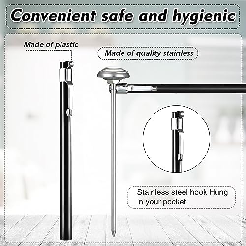 Xuhal 6 Pcs Stainless Steel Kitchen Dial Thermometer 5"