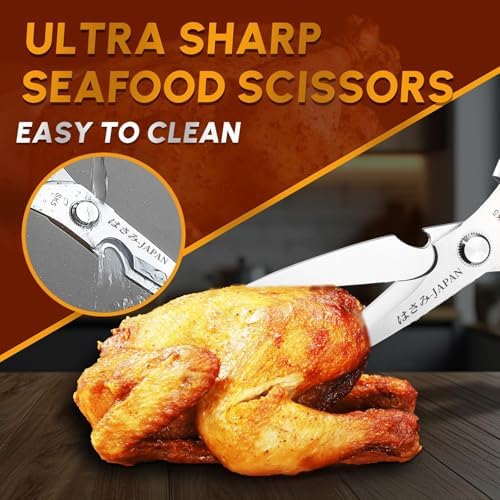 Huusk Kitchen Shears Set Silver
