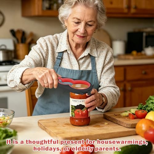 Jar Opener Set for Seniors, Weak Hands
