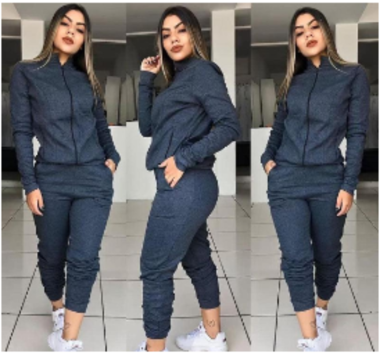 Viana Leisure Suit Set (Two-Piece)