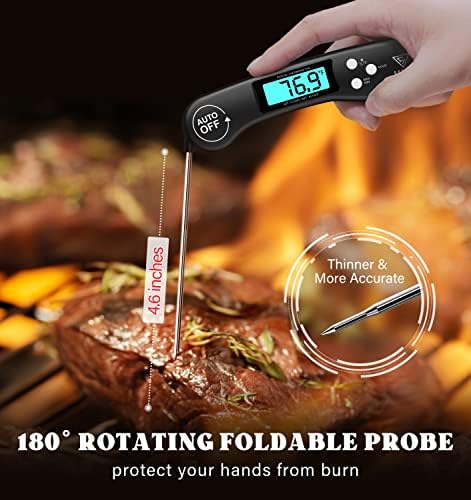 DOQAUS Meat Thermometer Digital – Instant Read Food Thermometer