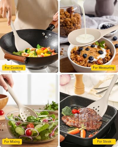 BUNDLEPRO Silicone Cooking Utensils Set