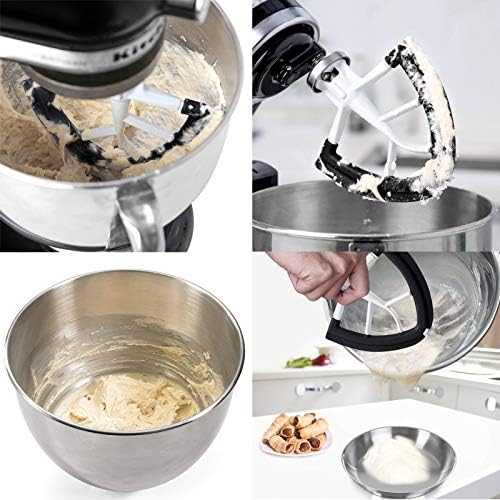 Flex Edge Beater for KitchenAid, Mixer Attachement Compatible