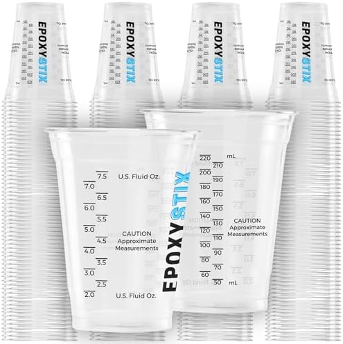 10oz Disposable Measuring Cups for Mixing Epoxy Resin