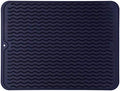 MicoYang Silicone Dish Drying Mat — Quick-Dry Ridges Counter & Sink Pad