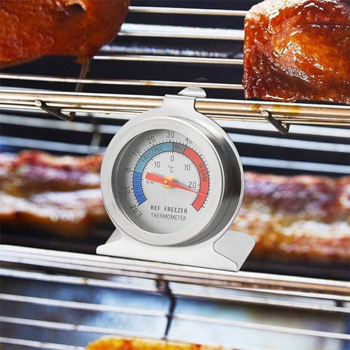 16 Pack Refrigerator Thermometer Large Dial Freezer Thermometer