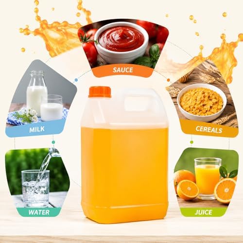 ASEVAT 2 Pack 4L Plastic Jugs