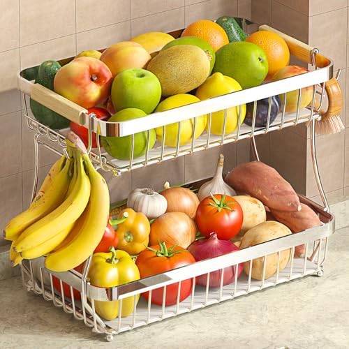 Sevenblue 2-Tier Fruit Basket