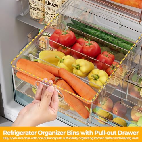 Refrigerator Organizer Bins