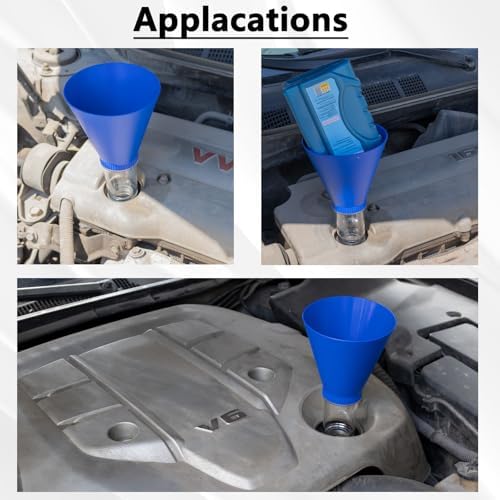 Funnels for Automotive Use, Engine Oil Change Tool, Compatible