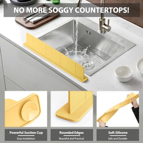 Silicone Sink Splash Guard