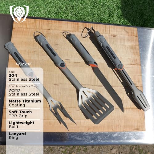Dalstrong 4-Pc BBQ Grill Tool Set