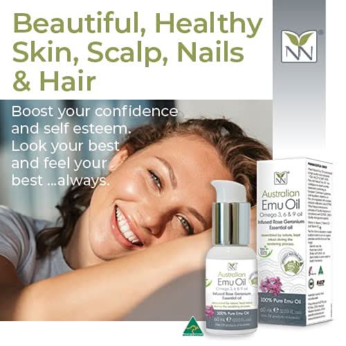 Australian Emu Oil Rose Geranium Holistic Treatment 200ml