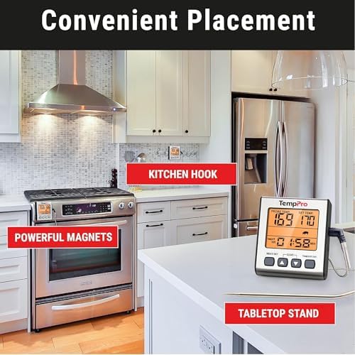 TempPro TempTrack Digital Meat Thermometer