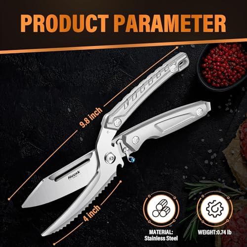 Huusk Heavy Duty Poultry Scissors