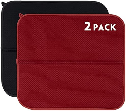 FRESHMINT Dish Drying Mats 2 Pack
