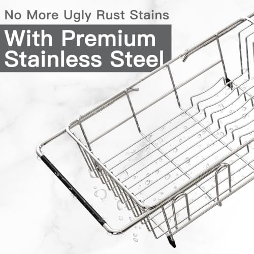 MAJALiS Expandable Dish Drying Rack Over Sink