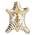 Gold Zebra Ceramic Trinket Tray - Jewelry Organizer