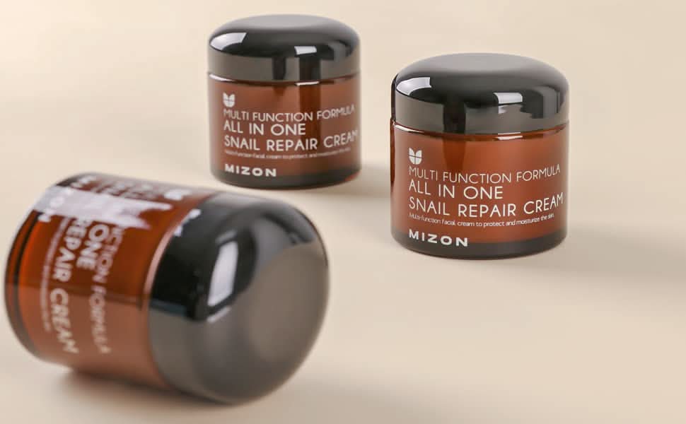 All In One Snail Repair Cream Fast Absorbing Facial Moisturizer
