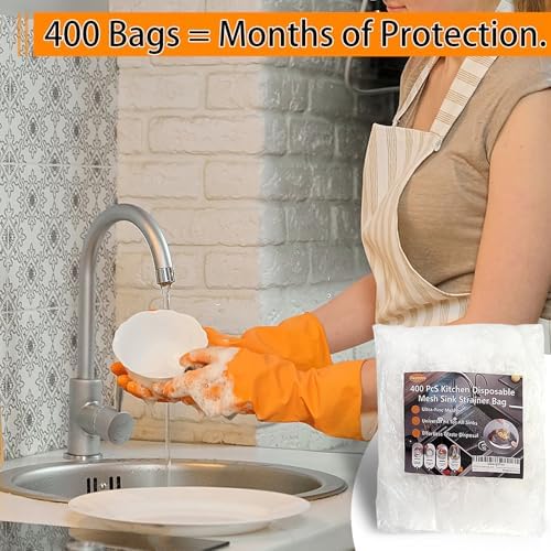 400 Pack Disposable Drain Covers