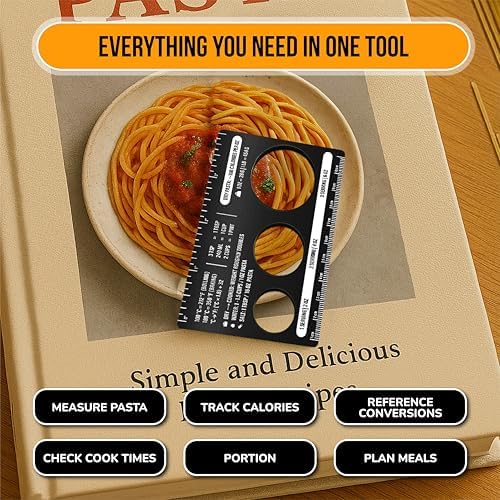 Pasta Measurer Tool – Stainless Steel Kitchen Gadget