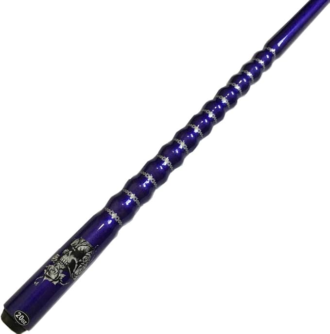 58" Pool Cue Stick,13mm 2-Piece Maple Hardwood Ergonomic Design Billiard Cues Kit,19/20/21oz