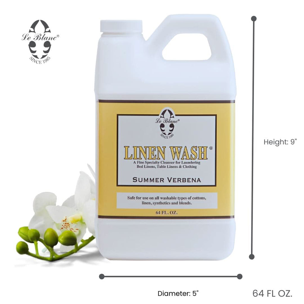 Summer Verbena Linen Wash 64 oz Specialty Laundry Detergent