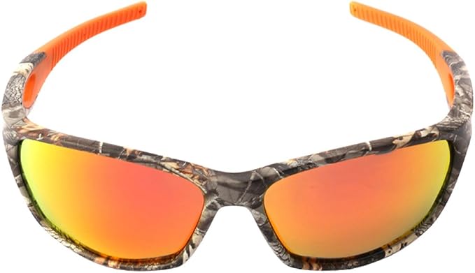 Polarized Outdoor Sports Sunglasses Tr90 Camo Frame for Men Women Driving Fishing Hunting Reduce Glare
