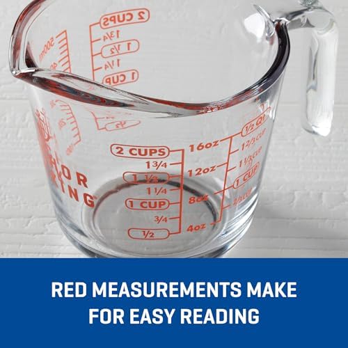 Anchor Hocking Glass Measuring Cups, 4 Piece Set