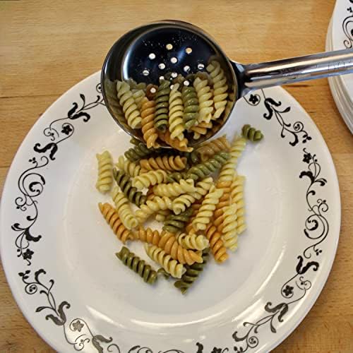 6 oz Slotted Stainless Steel Portion Control Ladle Spoodle -