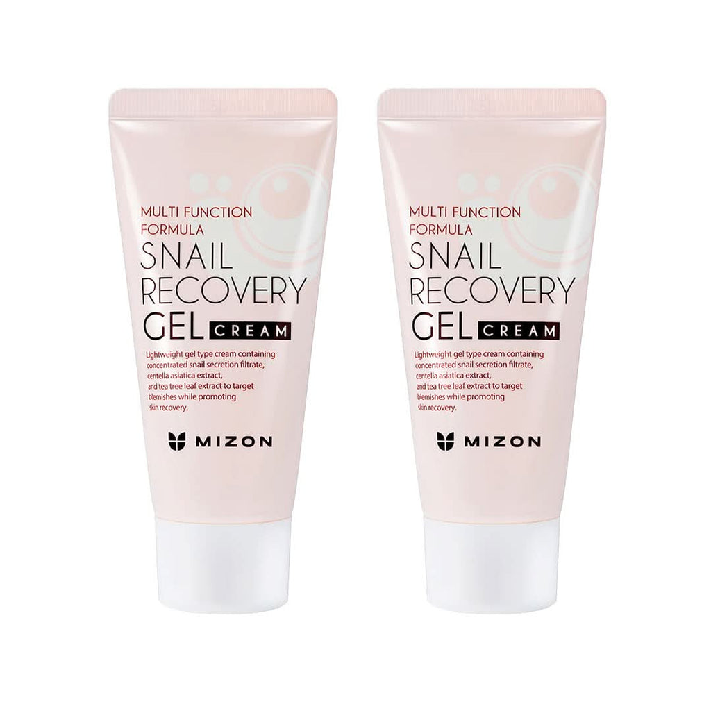 Mizon Snail Recovery Gel Cream 2-pack box