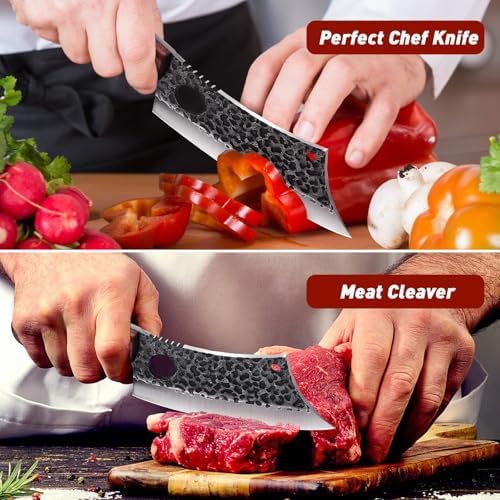 ROCOCO Butcher Cleaver Knife Set
