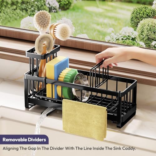 SWTYMIKI Sponge Holder for Kitchen Sink