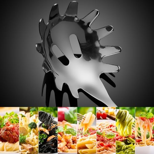 Angoily Stainless Steel Spaghetti Spoon, Pasta Server
