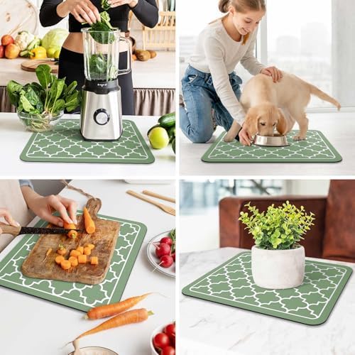 Dish Drying Mat Absorbent Dish Drying Mats
