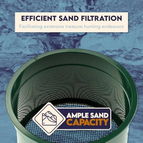 SE 5.5 Inch Mini Stackable Classifier Gold Prospecting Pan