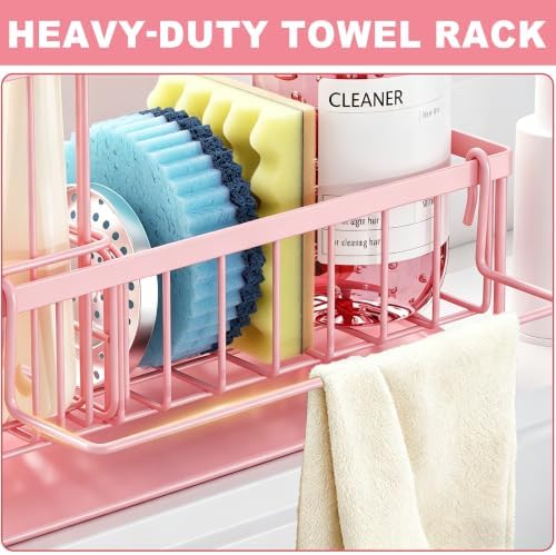 Sponge Holder for Kitchen Sink, Kitchen Sink Caddy, Kitchen Sink Sponge Holder
