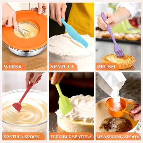 21PCS Mixing Bowls with Lids Set