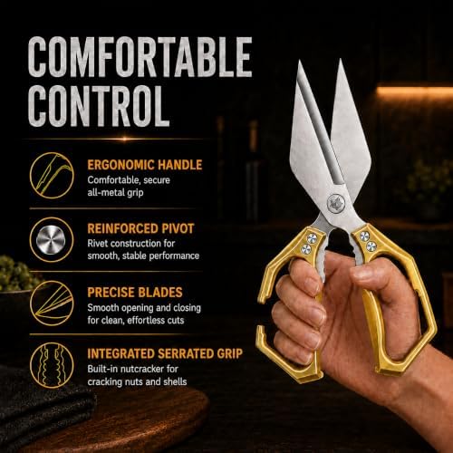 Multifunctional Heavy-Duty Kitchen Shears, Kitchen Shears