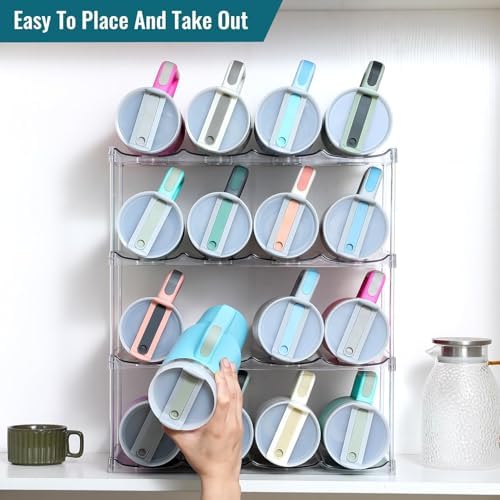 Premium Water Bottle Organizer for Stanley 40OZ & Various Bottles