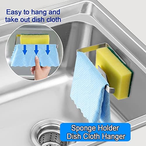 GAViA Sink Caddy, Stainless Steel Removable Sponge Holder