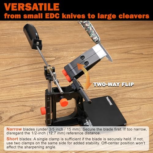 SHARPAL 202H Precision Knife Sharpening System, Adjustable Angle 10–35°