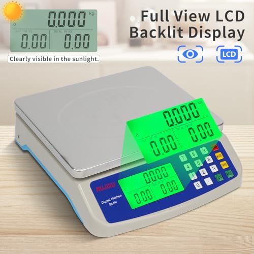 Large Digital Kitchen Scale 22LB Commercial Scale