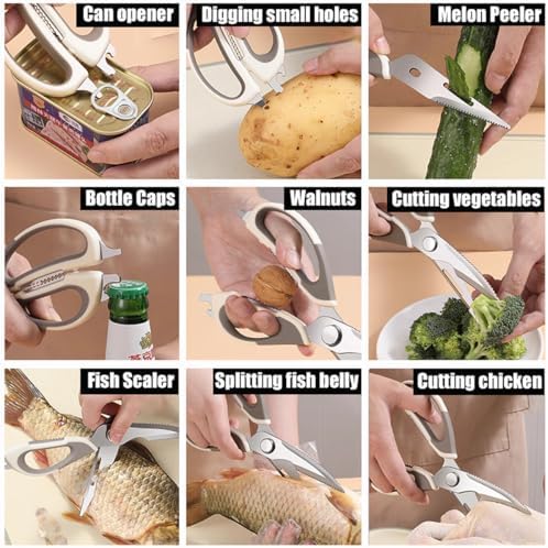 2 Pcs Heavy Duty Kitchen Shears